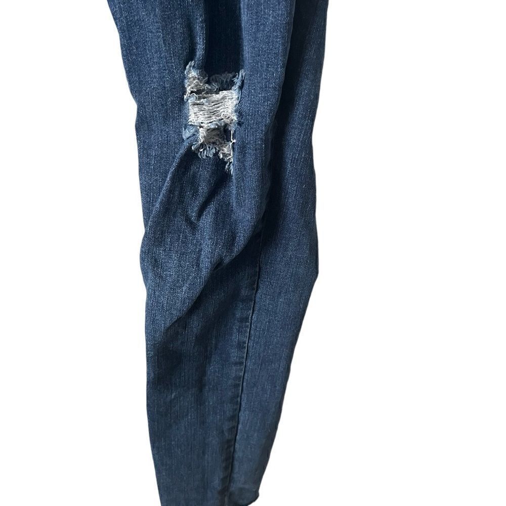 Free People Destroyed Reagan Button Front Jeans Size 26 - Picture 8 of 12